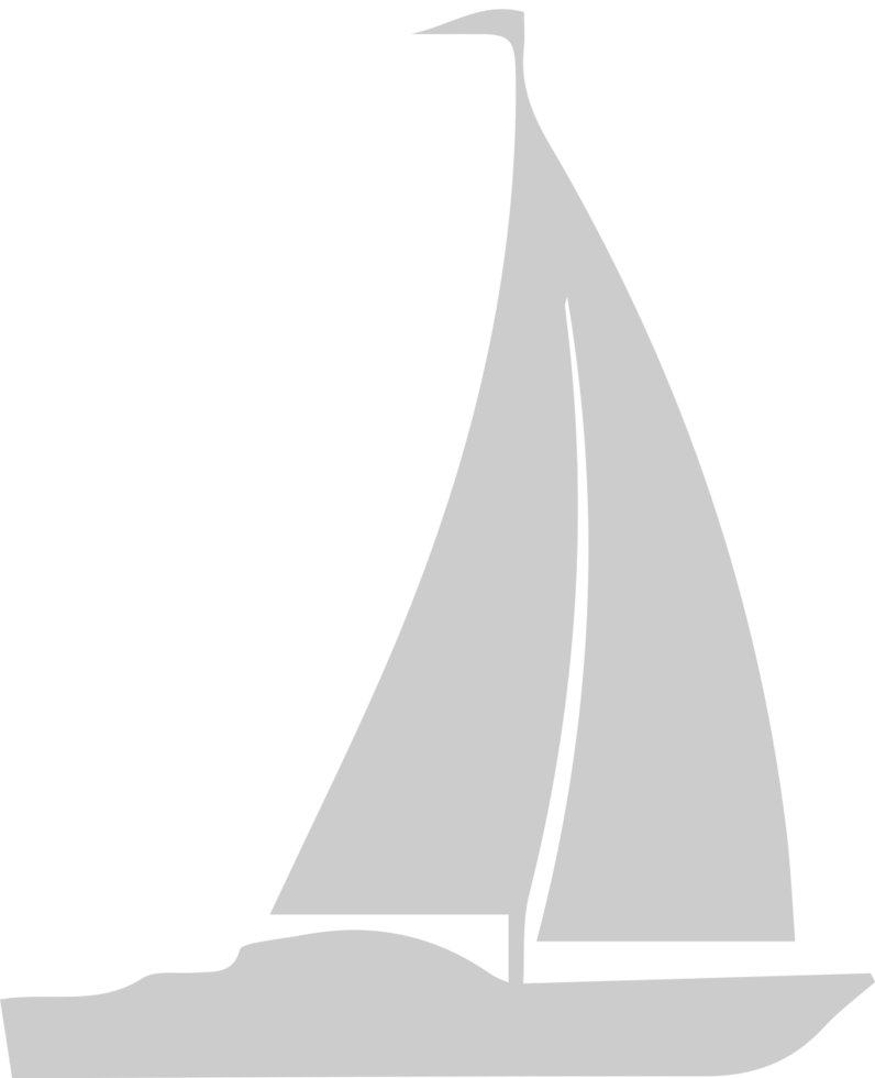 sailboat vector