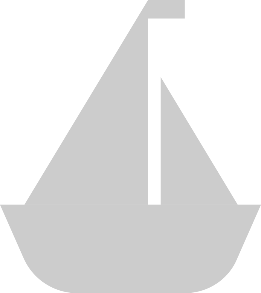 sailboat vector