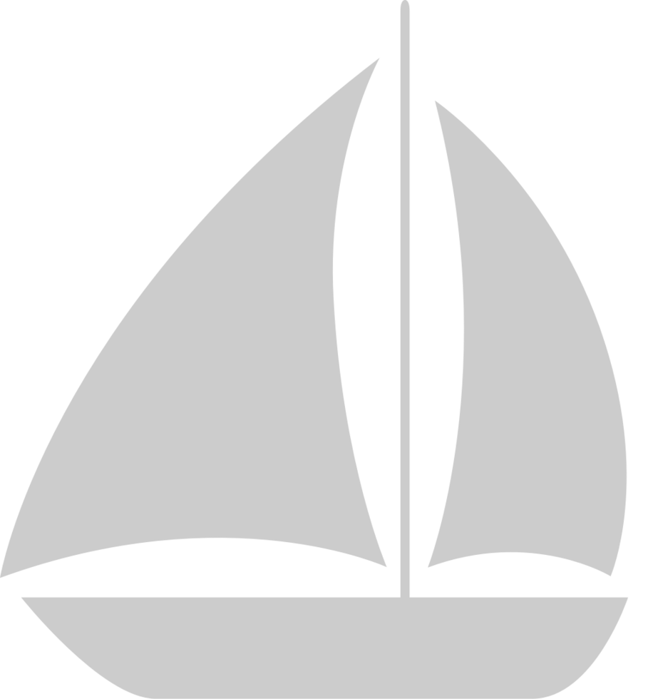 sailboat vector