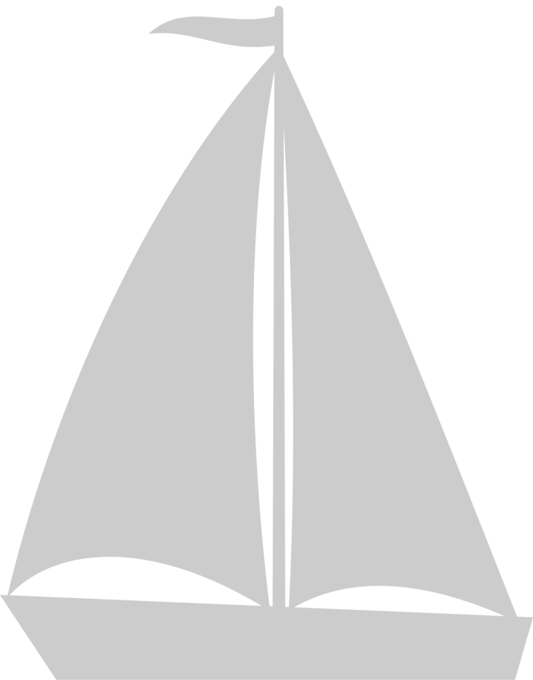 sailboat vector