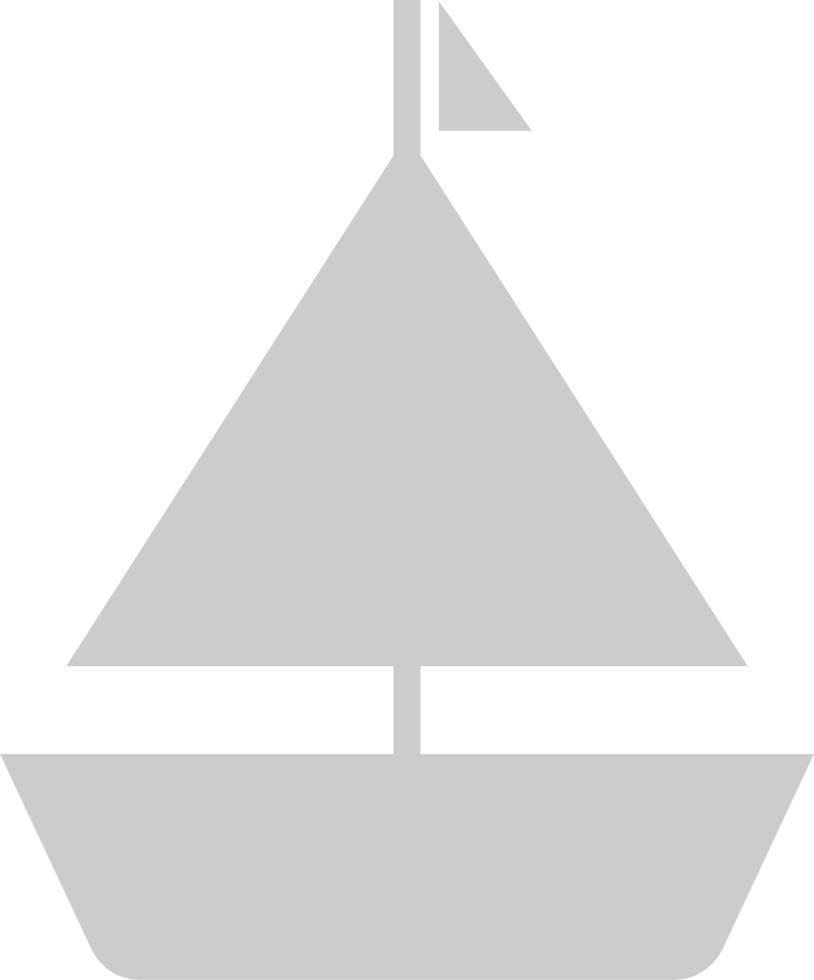 sailboat vector