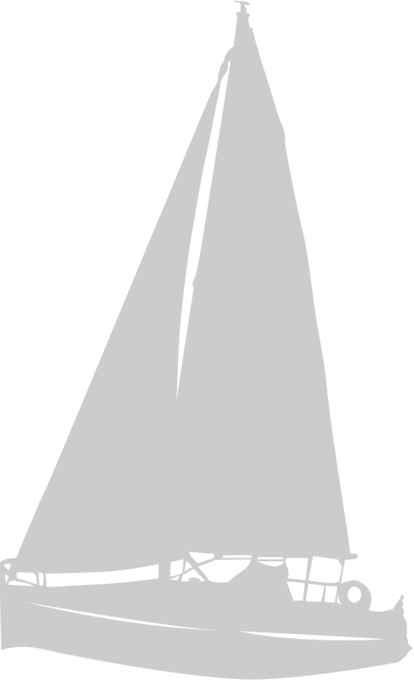 sailboat vector