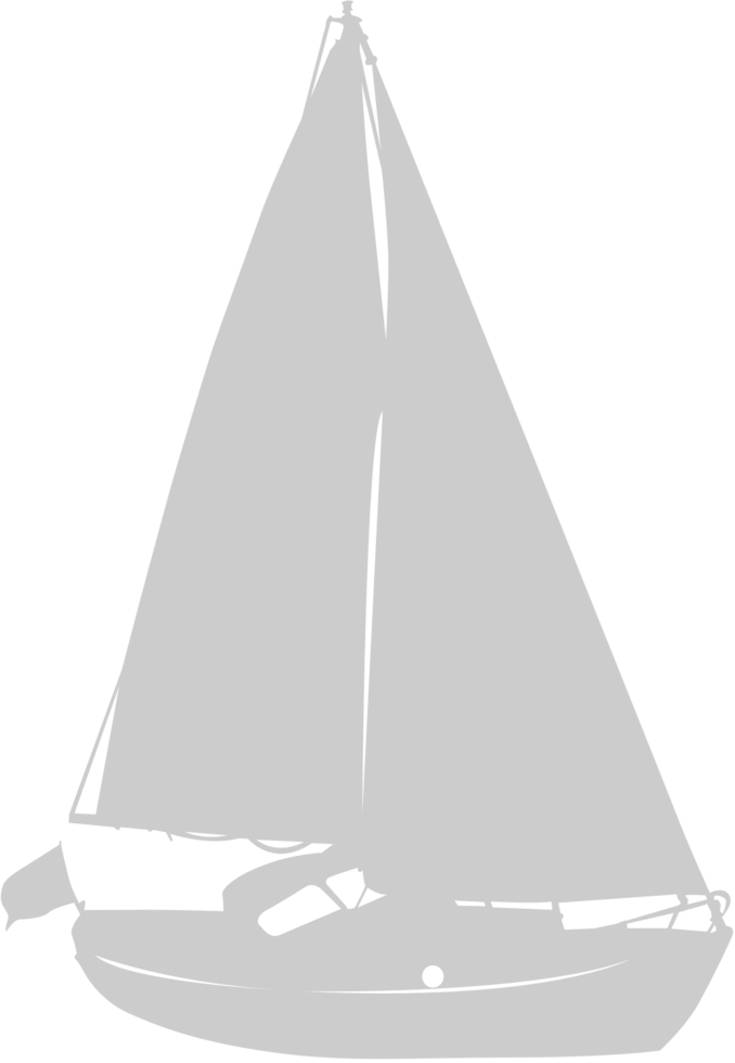 sailboat vector