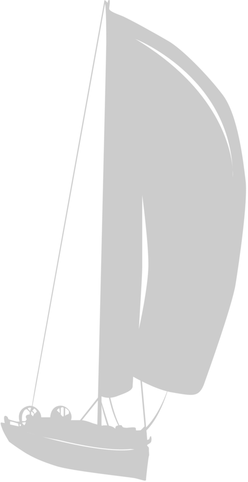 sailboat vector
