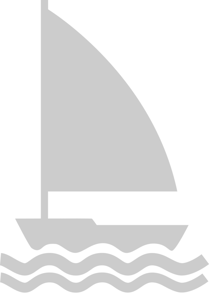 sailboat vector