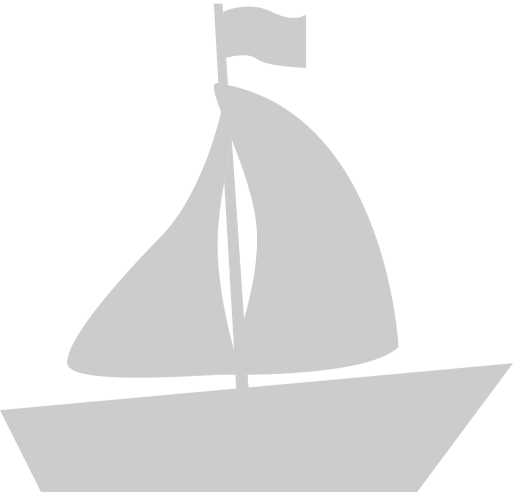 sailboat vector