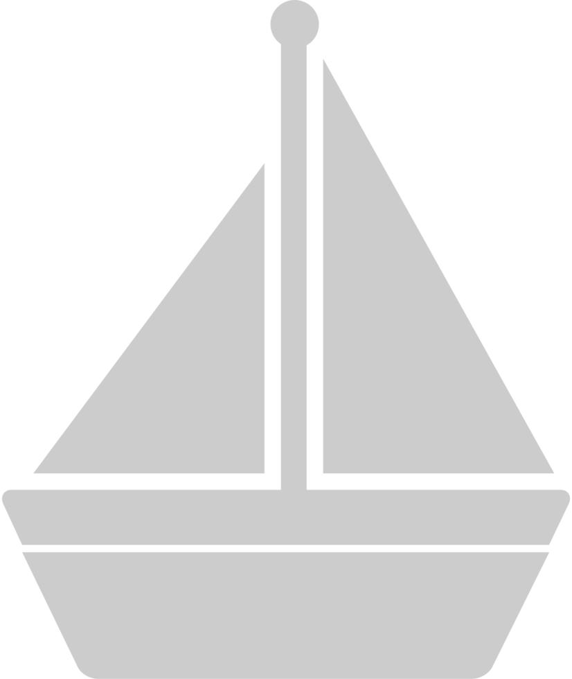 sailboat vector