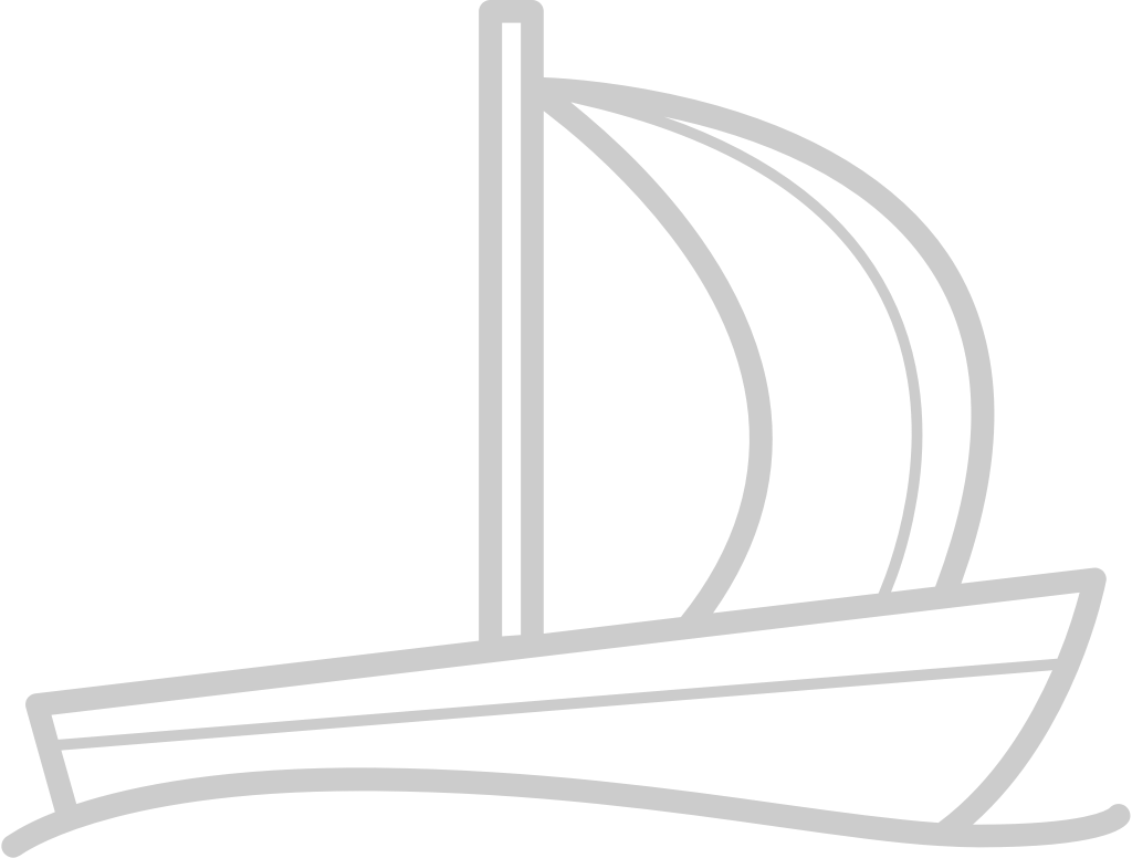 sailboat vector