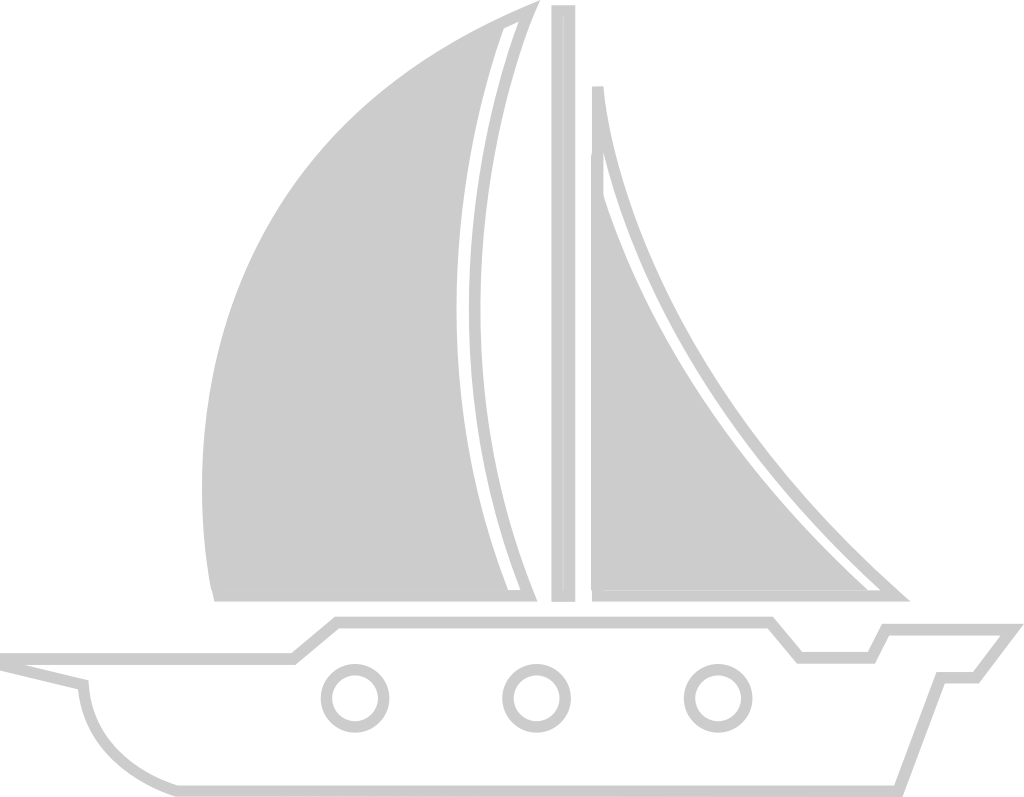 sailboat vector