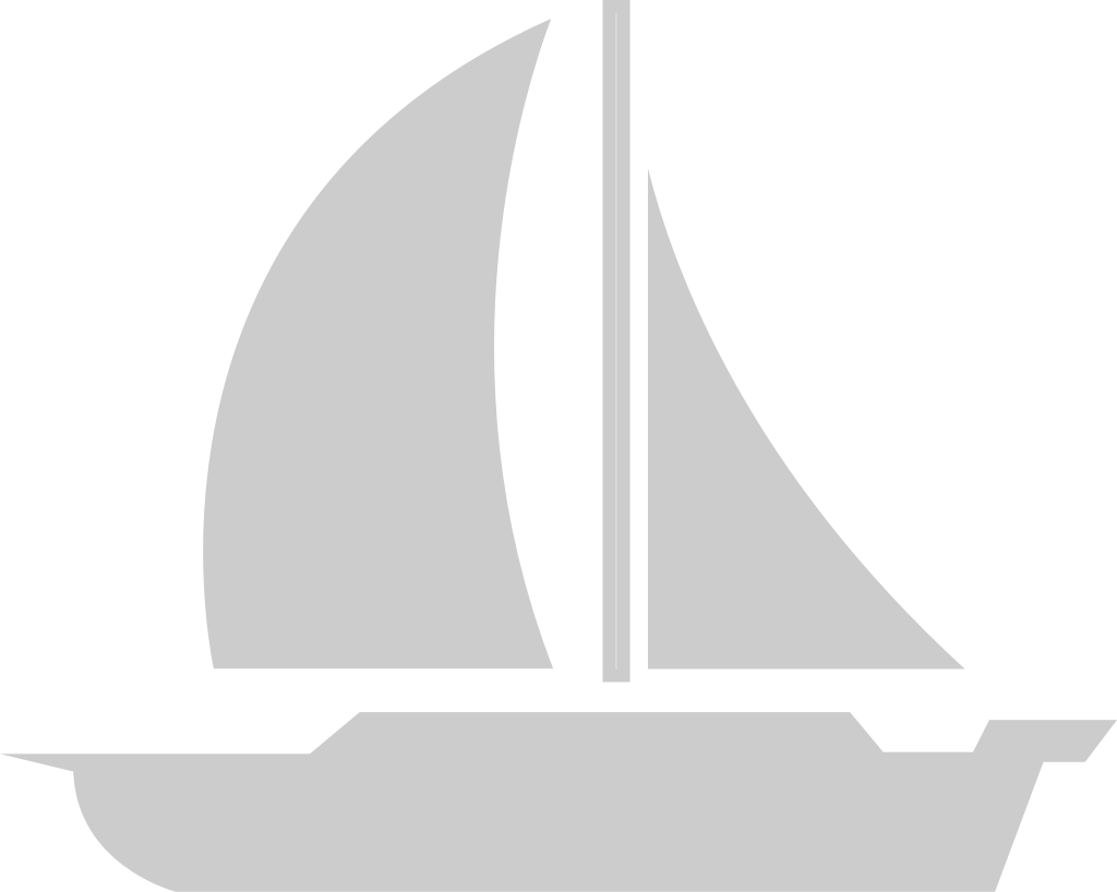 sailboat vector