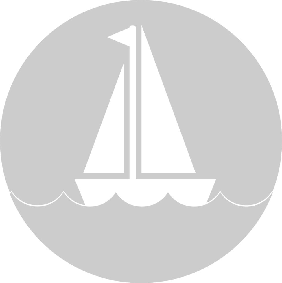 sailboat vector