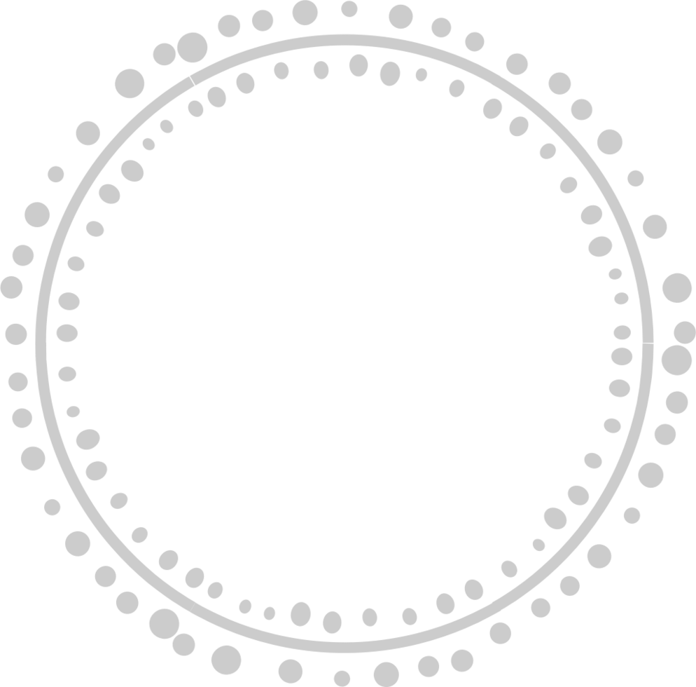Decoration frame circle vector