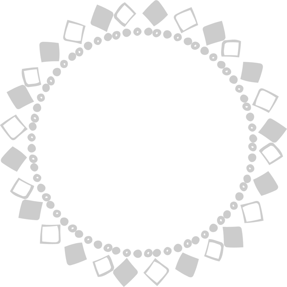 Decoration frame circle vector
