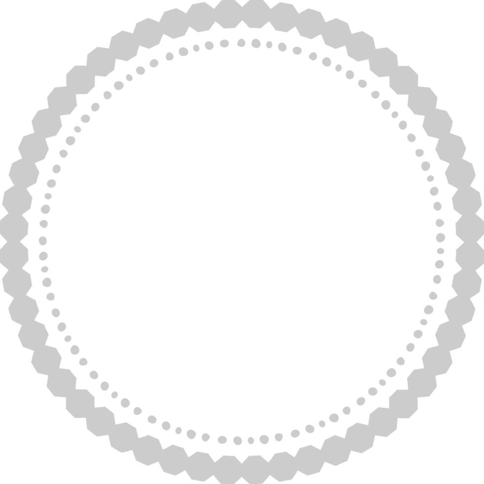 Decoration frame circle vector