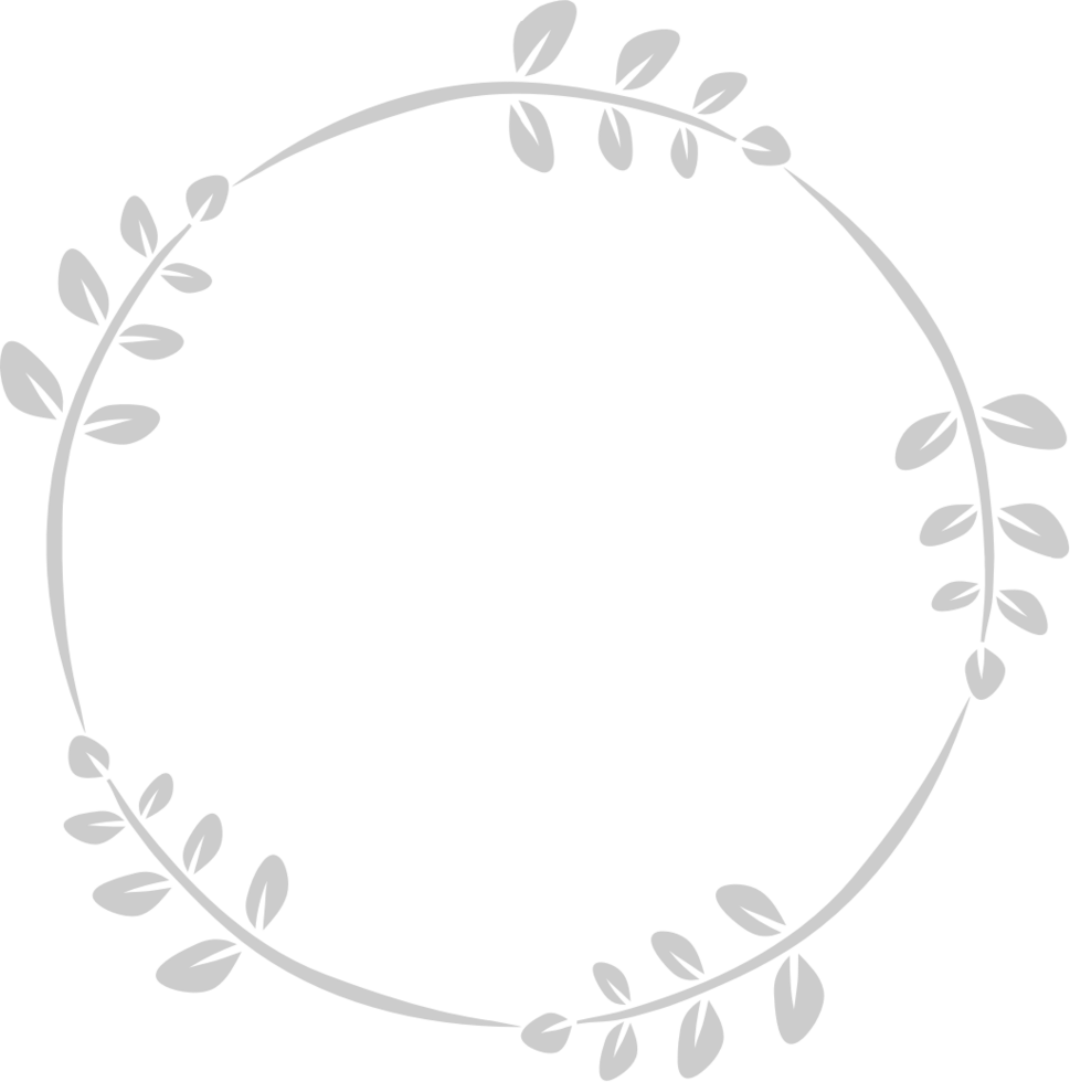Decoration frame circle vector