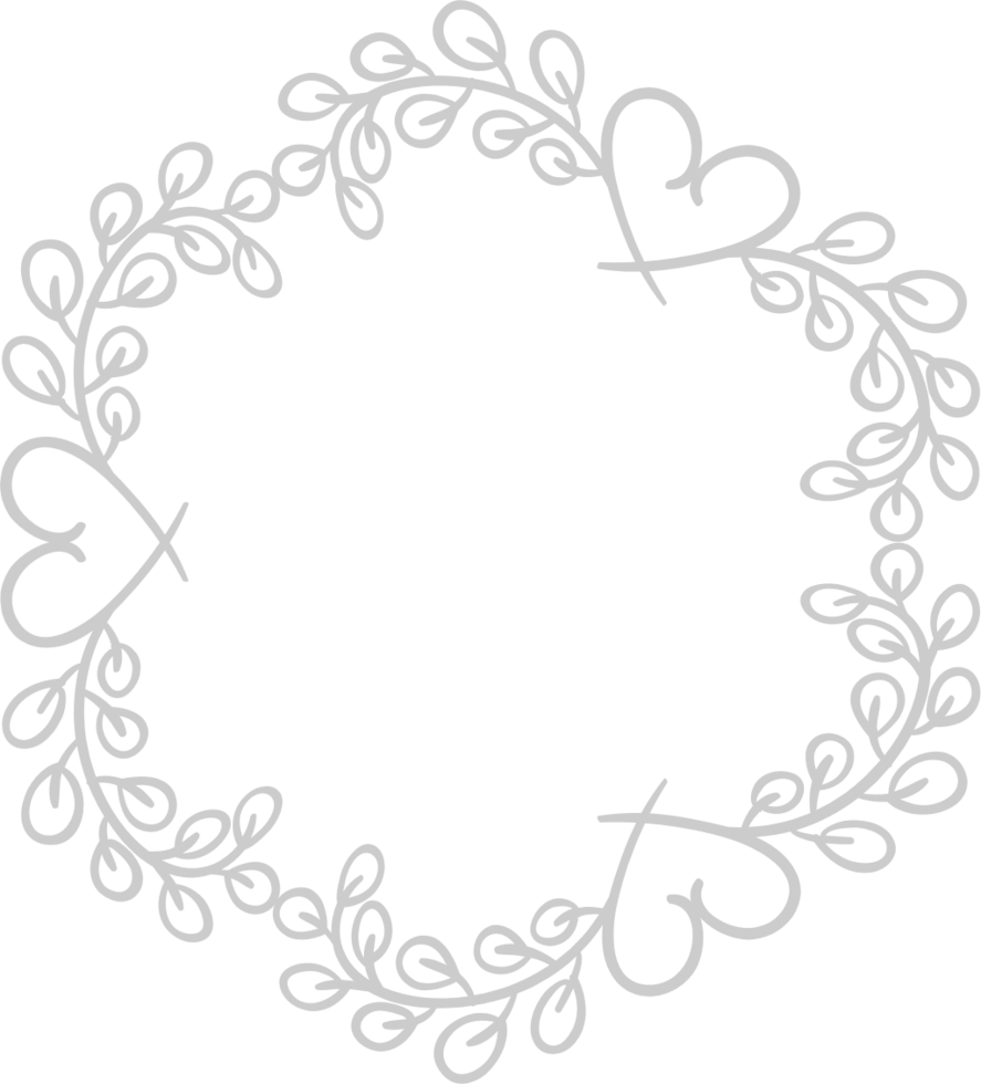 Decoration frame circle vector