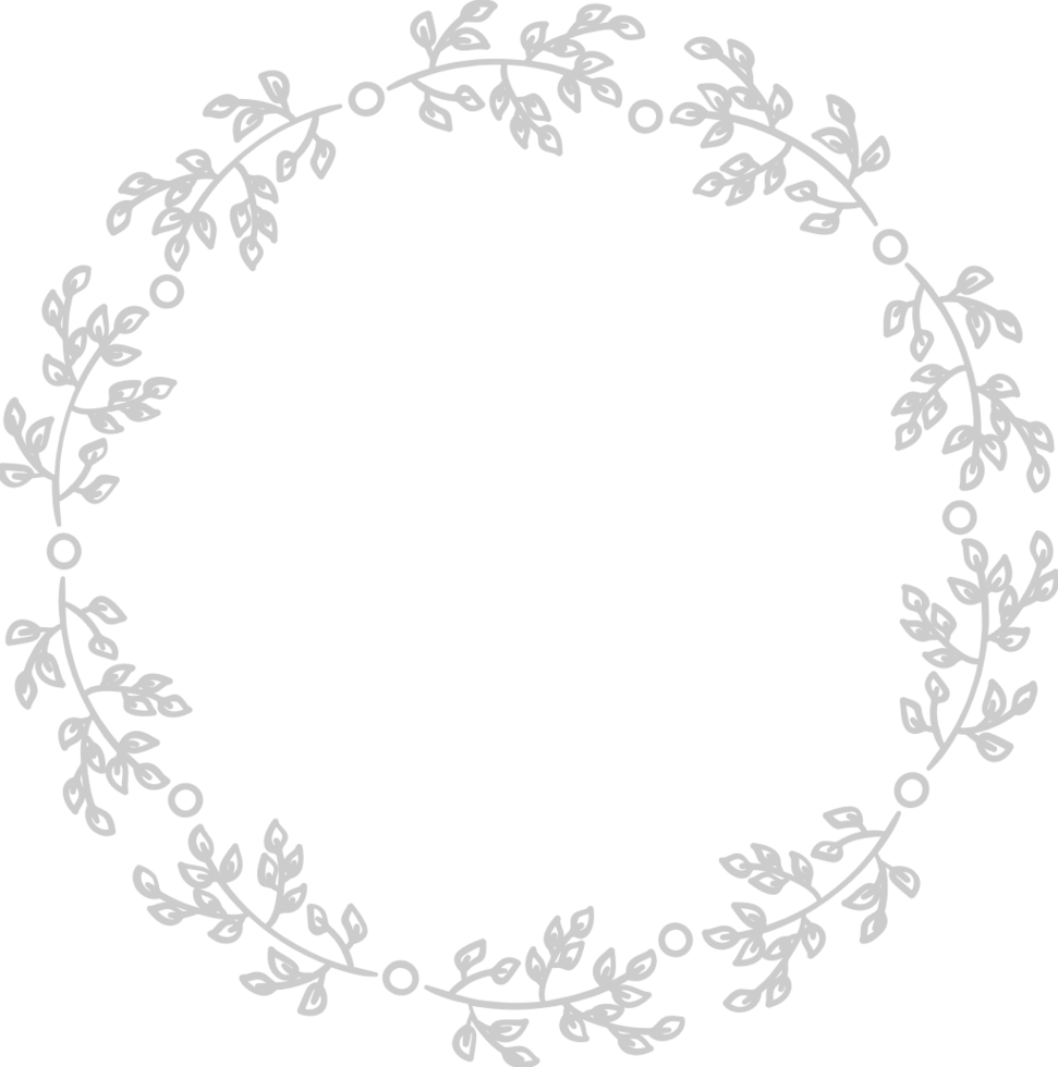 Decoration frame floral vector