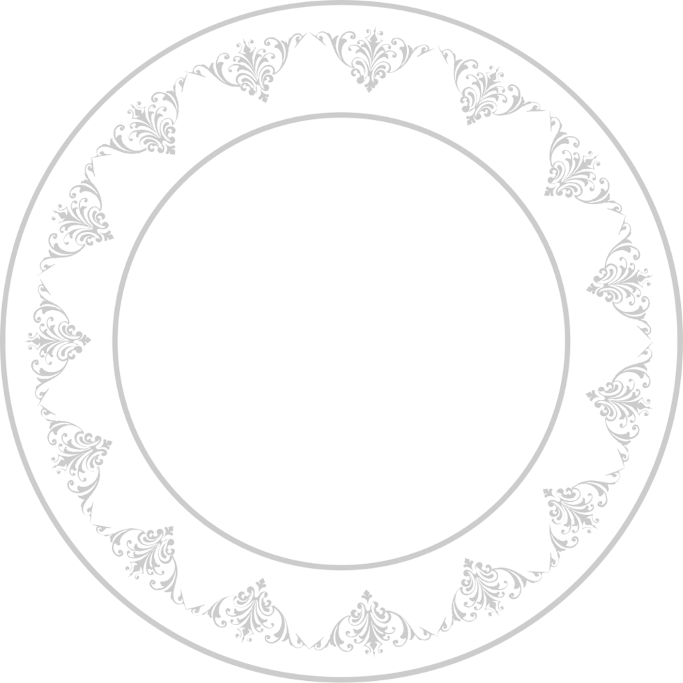 Decoration circle frame vector