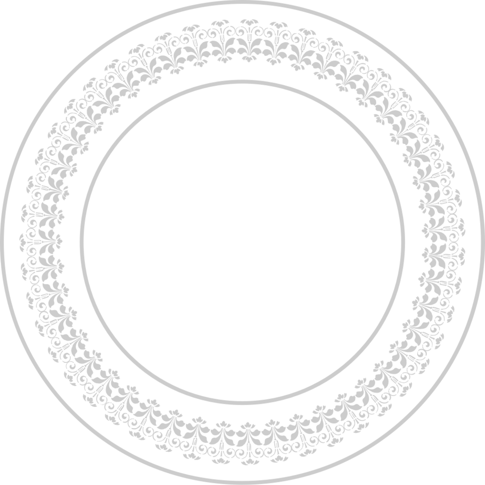 Decoration circle frame vector