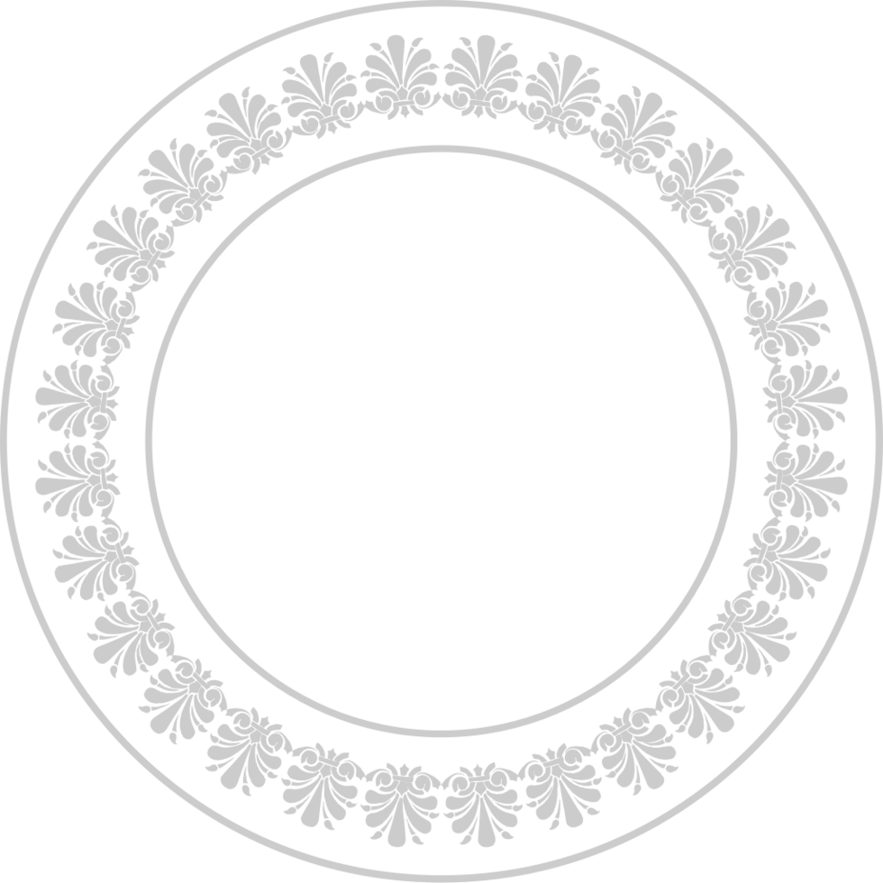 Decoration circle frame vector