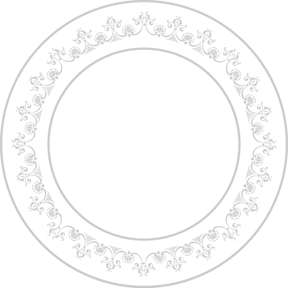 Decoration circle frame vector