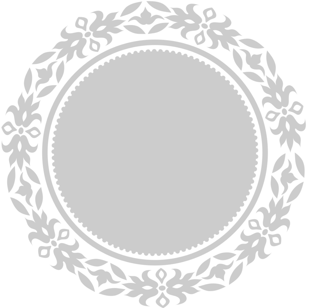 Decoration frame circle vector