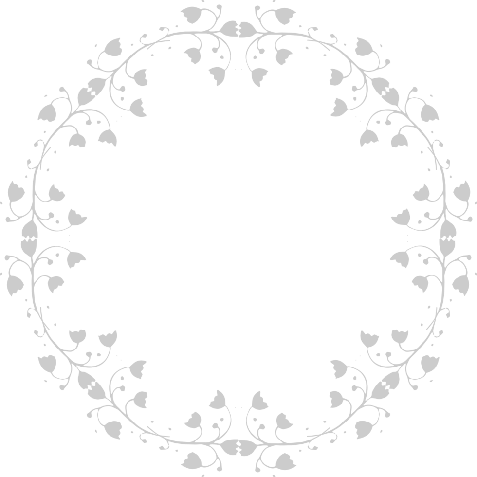 Decoration frame circle vector