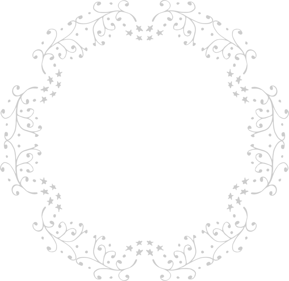 Decoration frame circle vector
