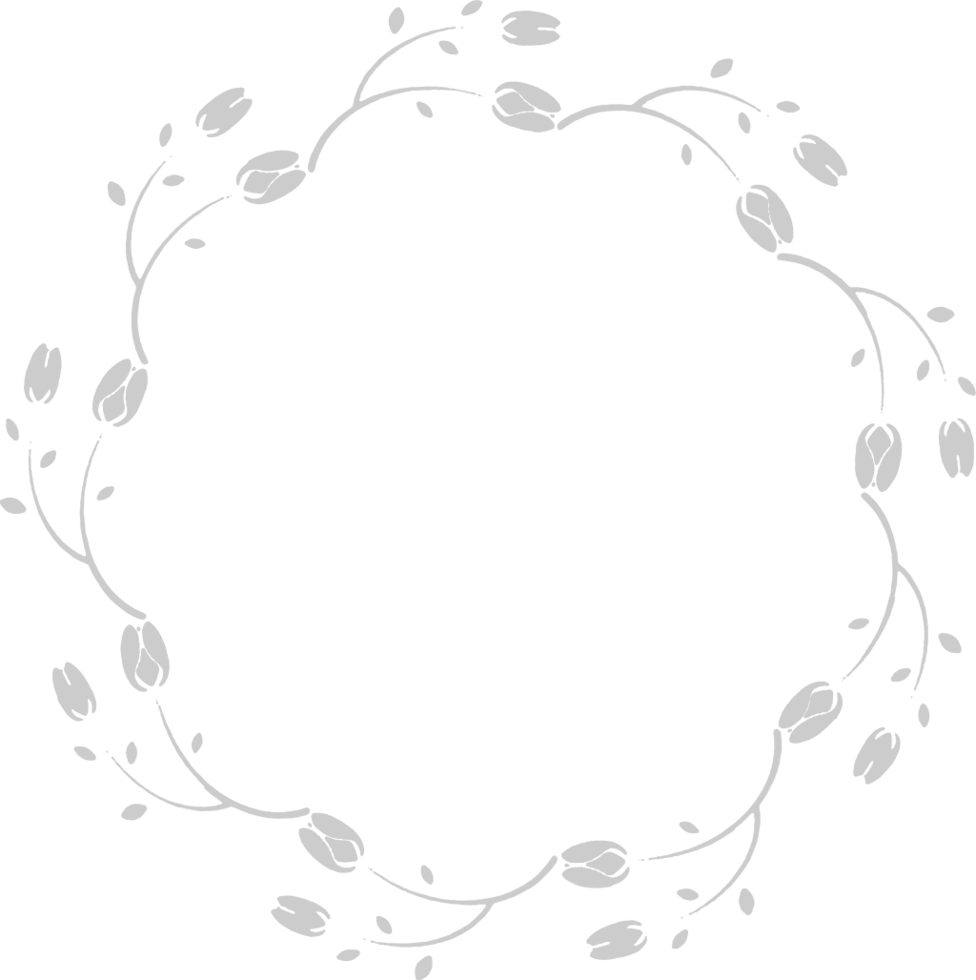 Decoration circle frame vector