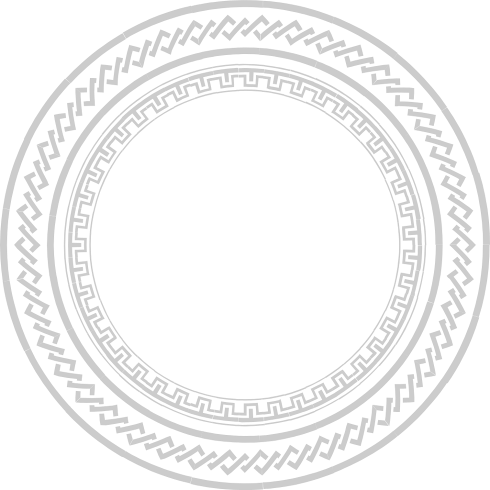 Decoration frame circle vector