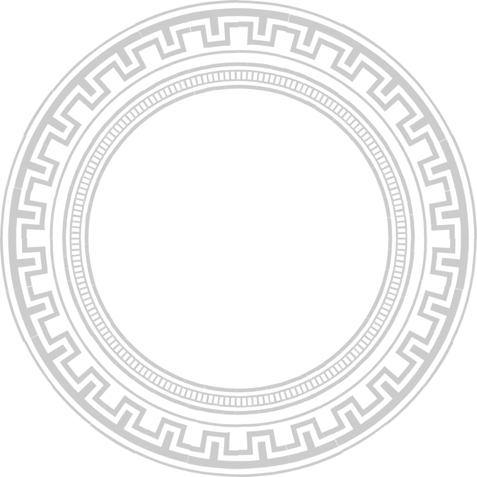 Decoration frame circle vector