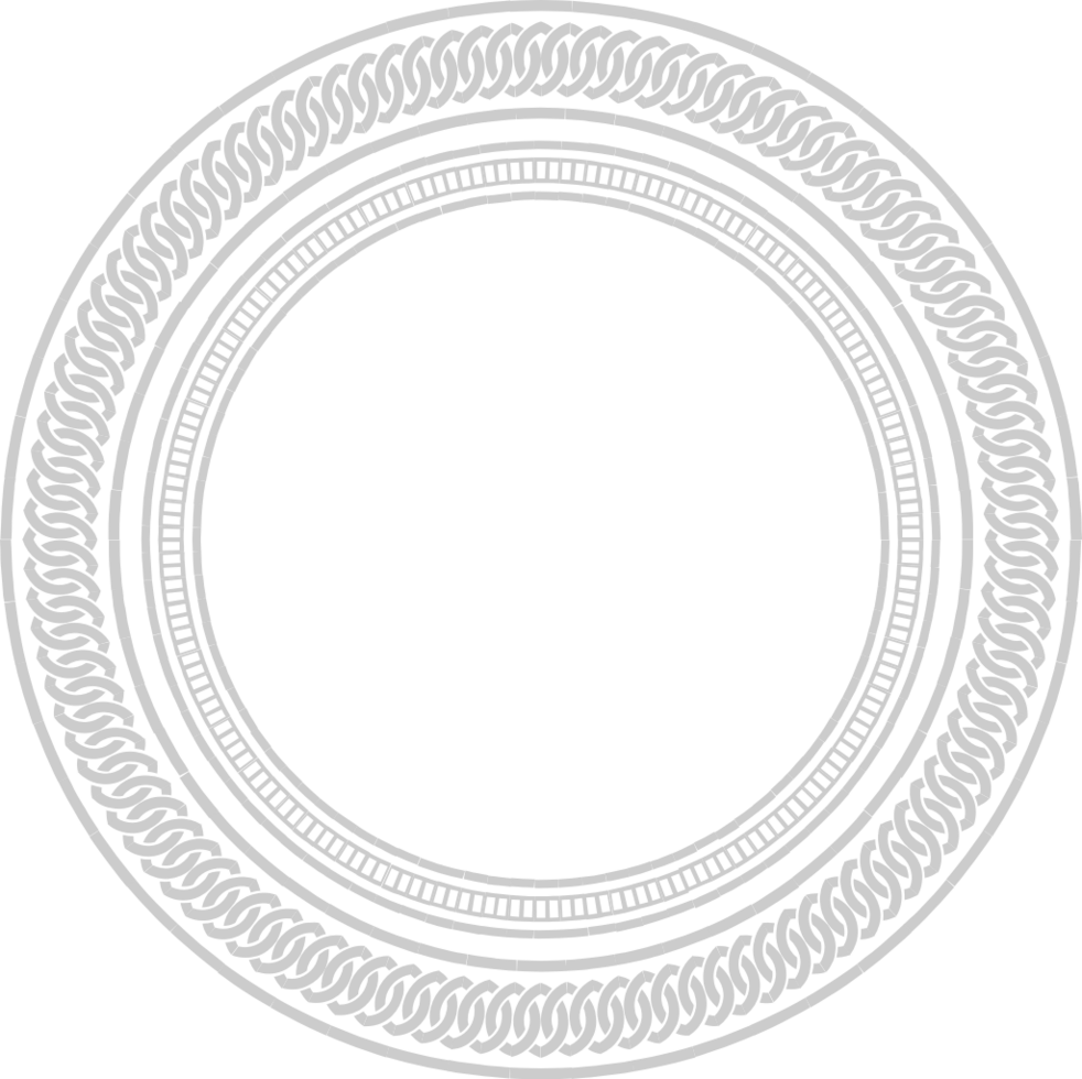 Decoration frame circle vector