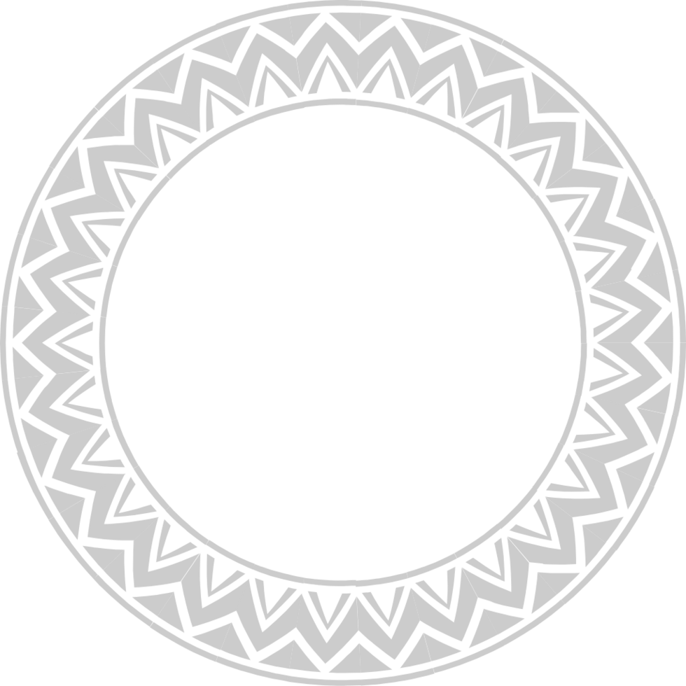 Decoration frame circle vector