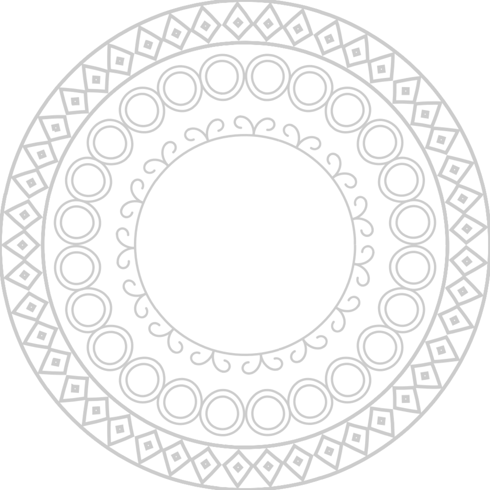 Decoration circle vector