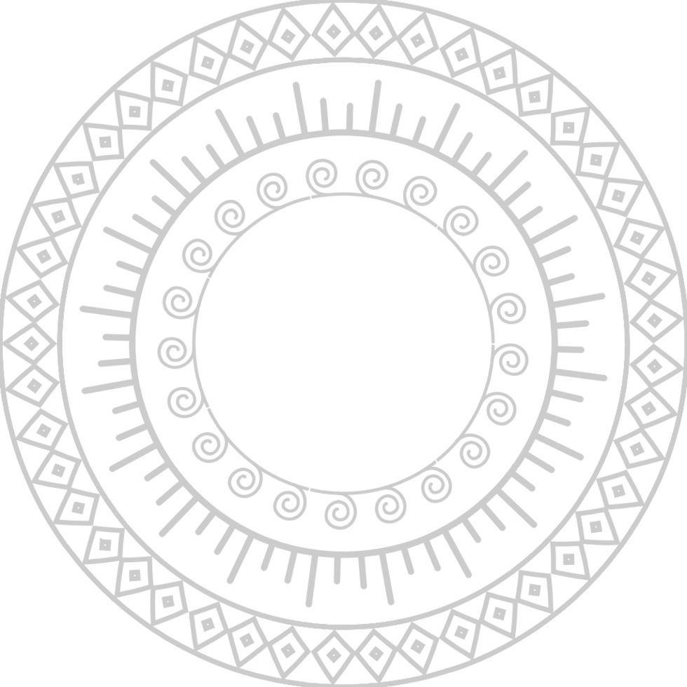 Decoration circle vector
