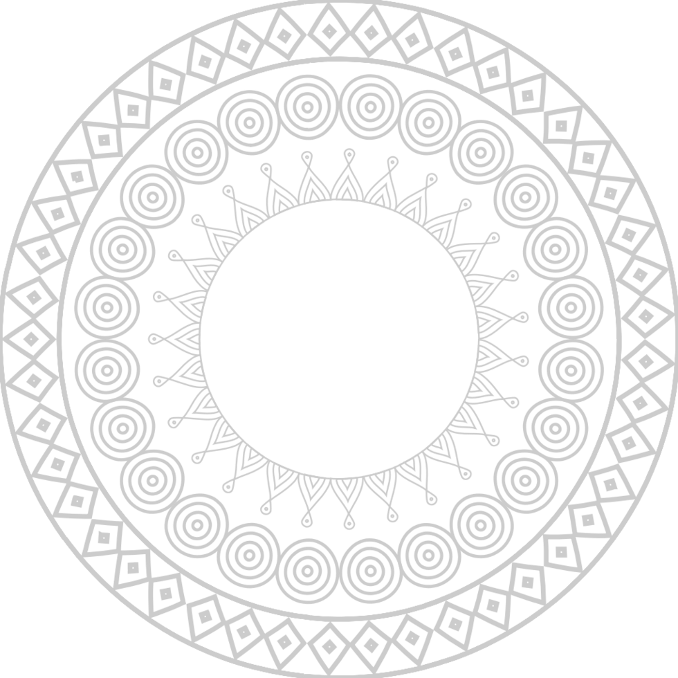 Decoration circle vector