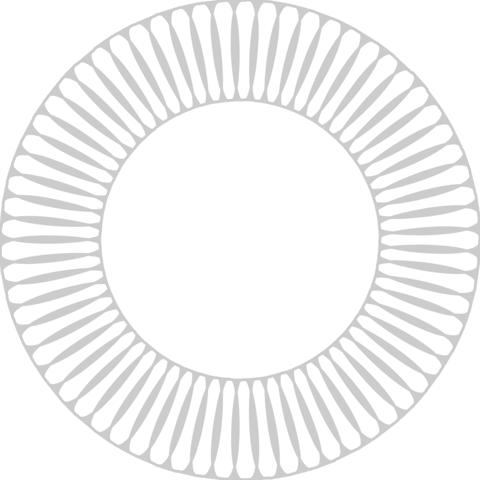 Decoration abstract circle vector