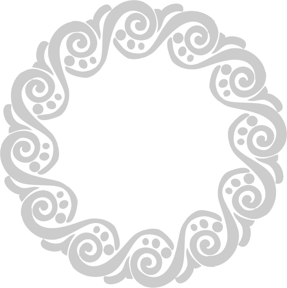Decoration abstract circle vector