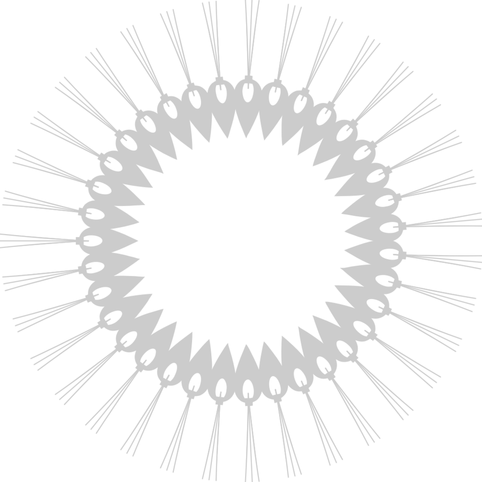 Decoration abstract circle vector