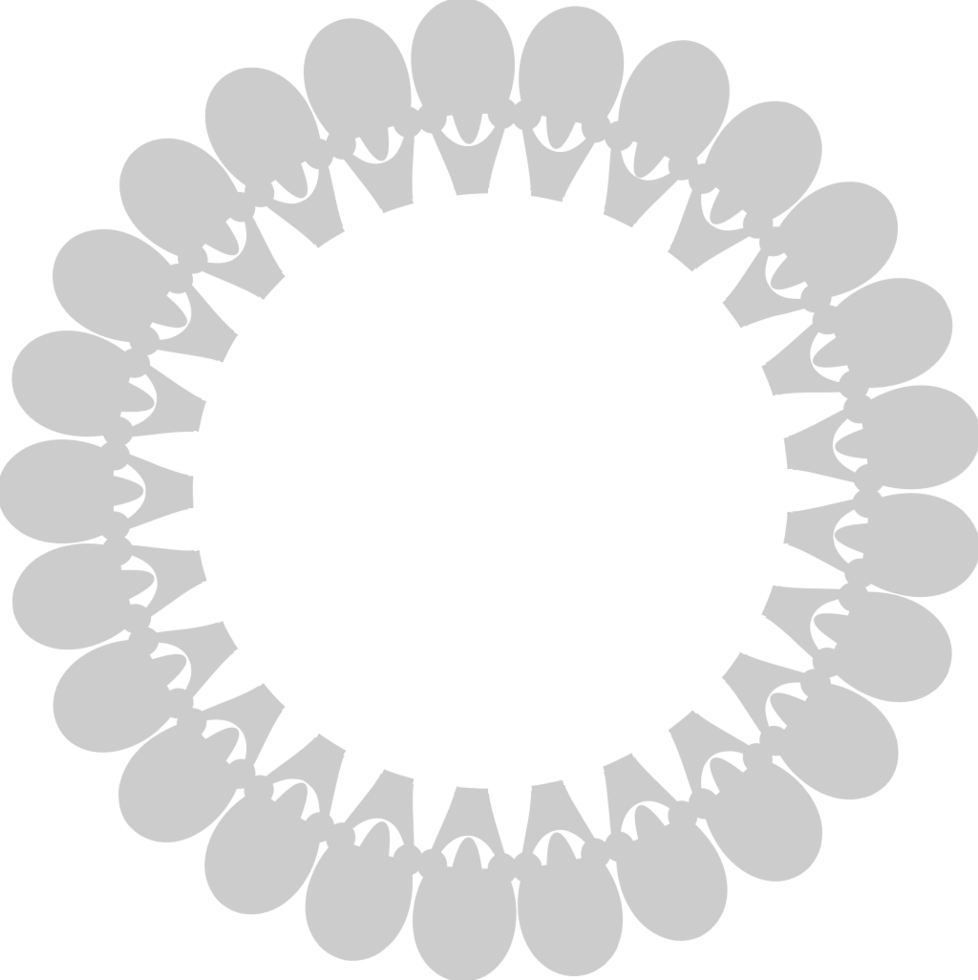 Decoration abstract circle vector