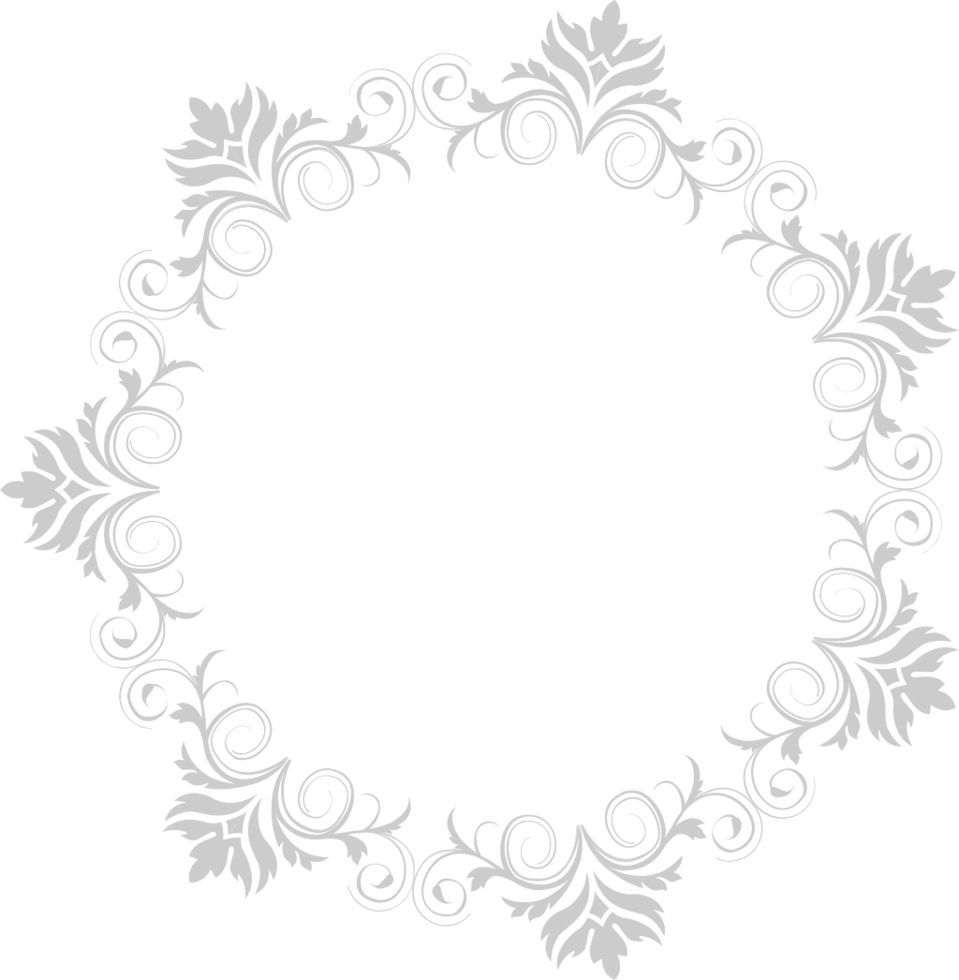 Decoration frame floral vector