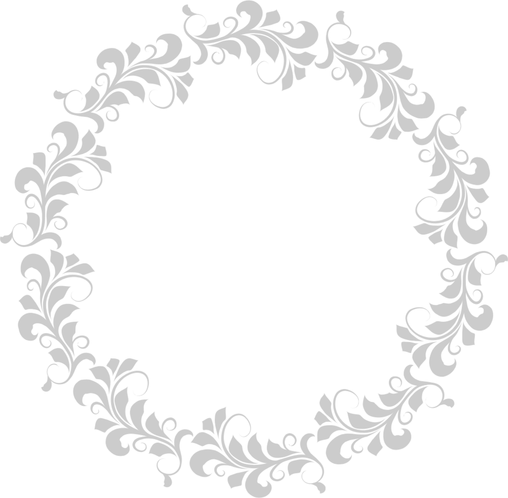 Decoration frame floral vector