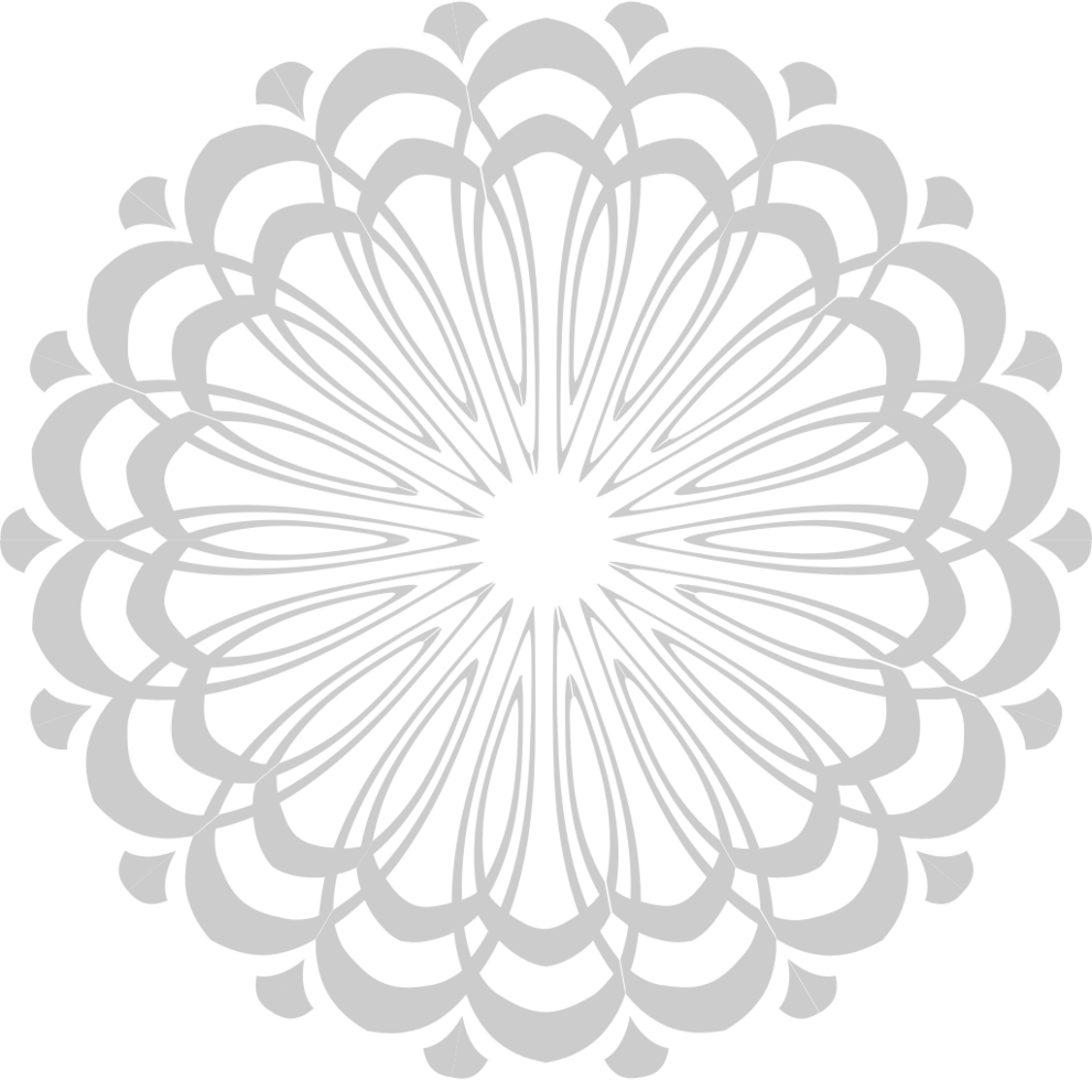Decorative abstract circle vector