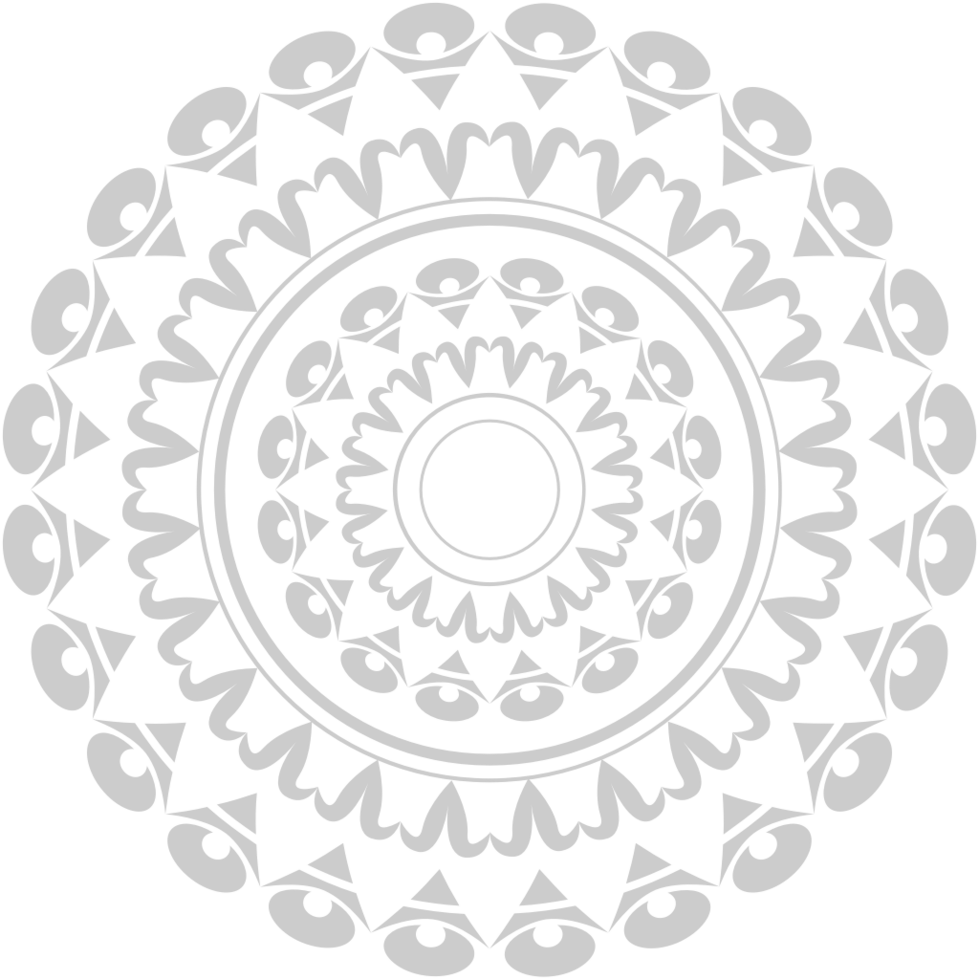 Decorative abstract circle vector