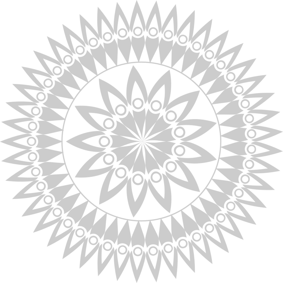 Decorative abstract circle vector