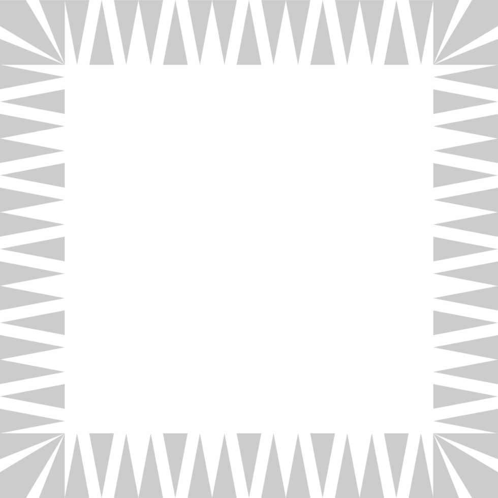 Decoration square frame vector