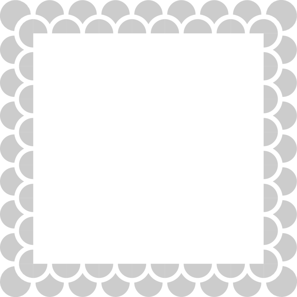 Decoration square frame vector