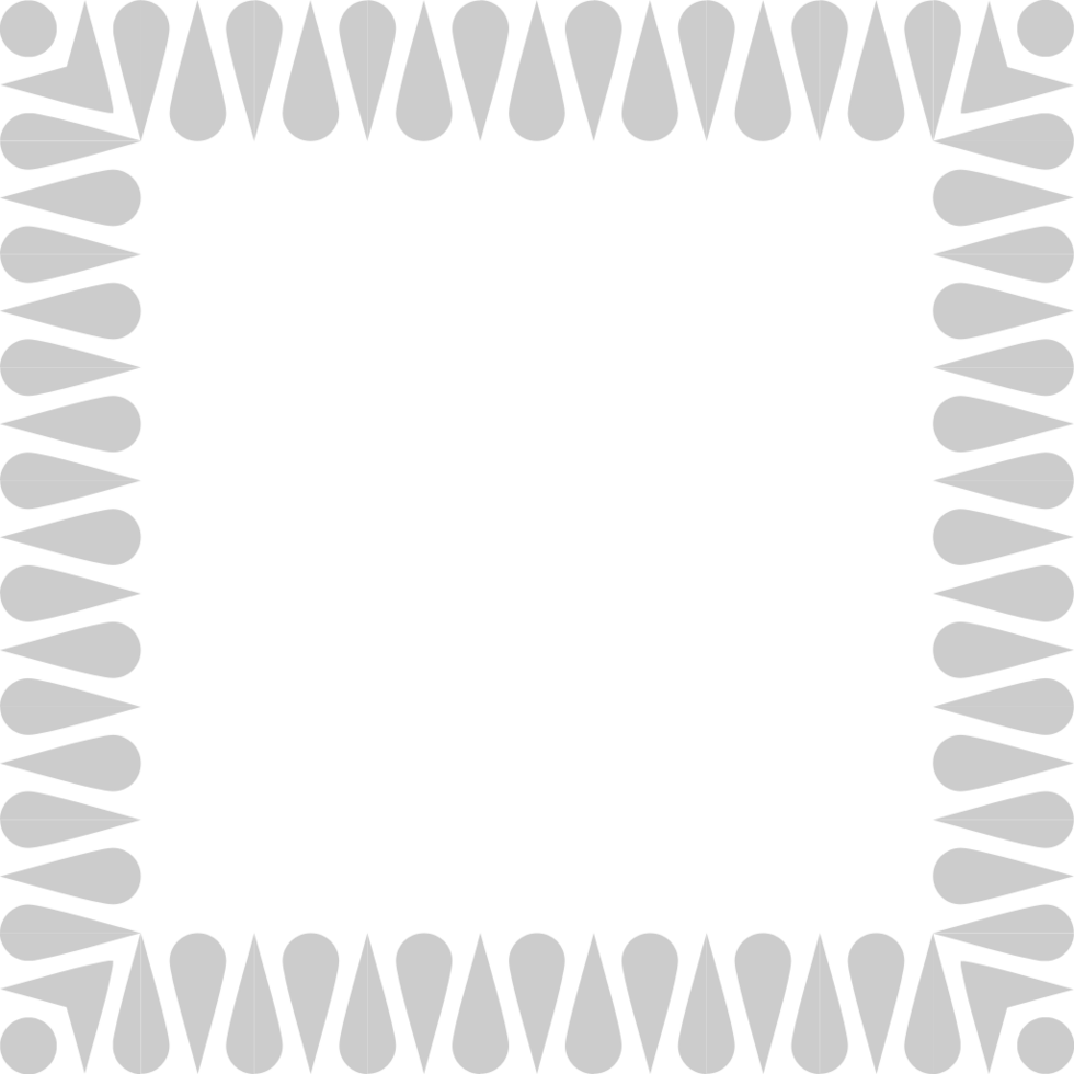 Decoration square frame vector