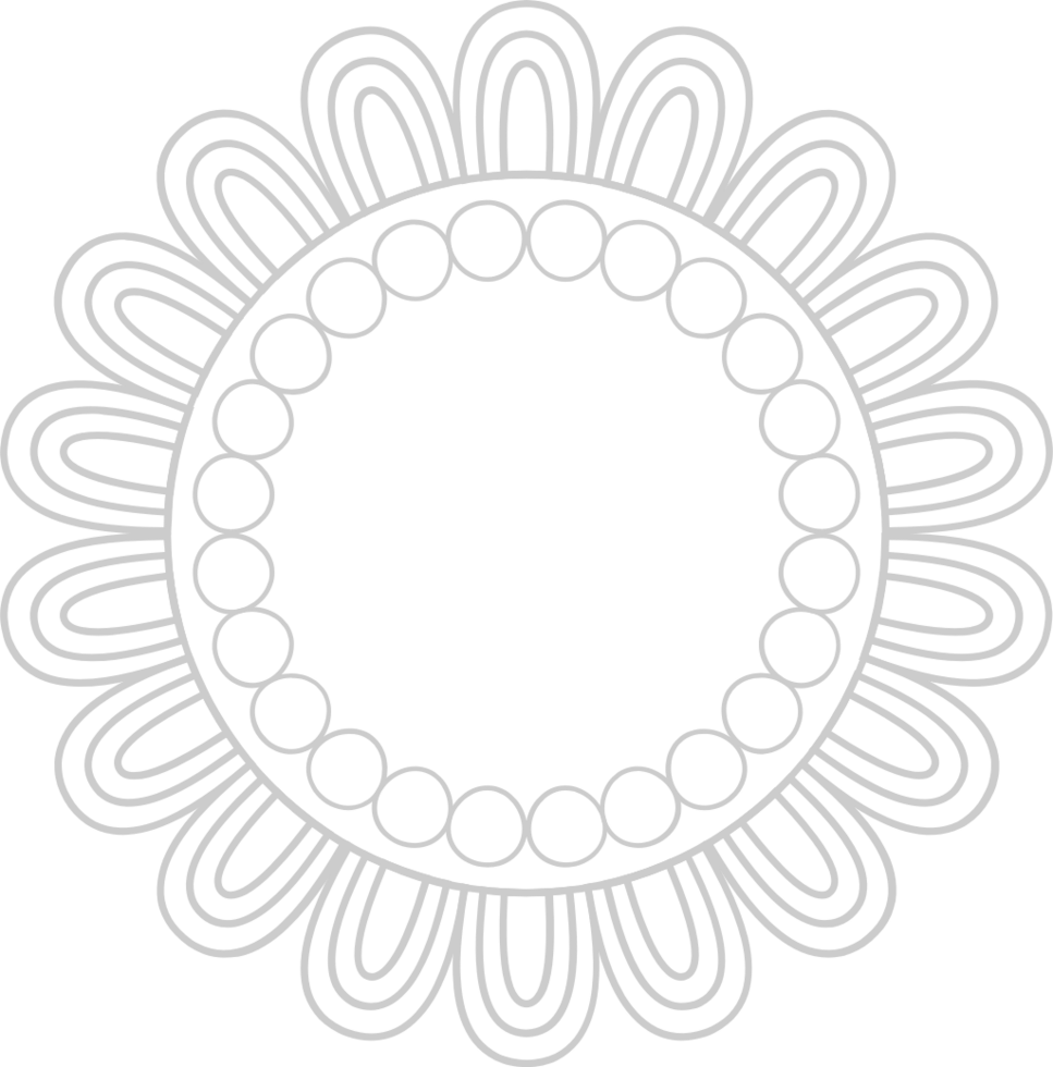 Decoration flower vector