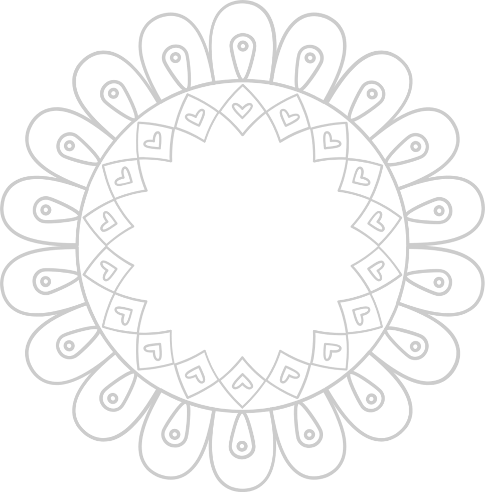 Decoration flower vector